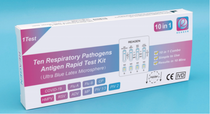 Ten Respiratory Pathogens Antigen Rapid Test Kit Medical Device CE ...
