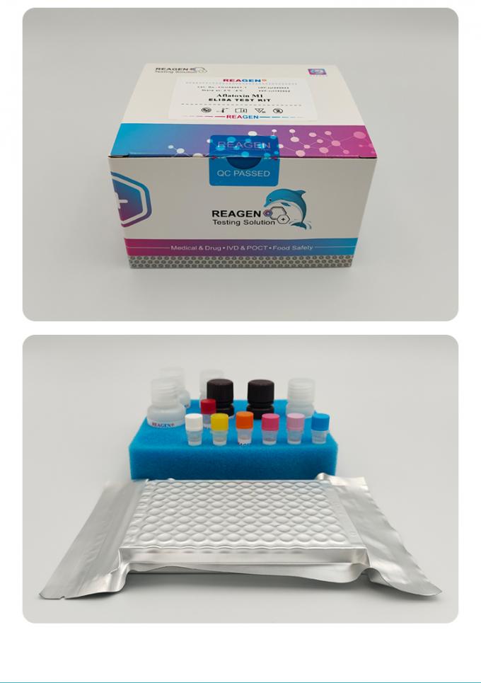 High Accurate Aflatoxins M1 ELISA Test Kit for Grain Based Food Safety ...