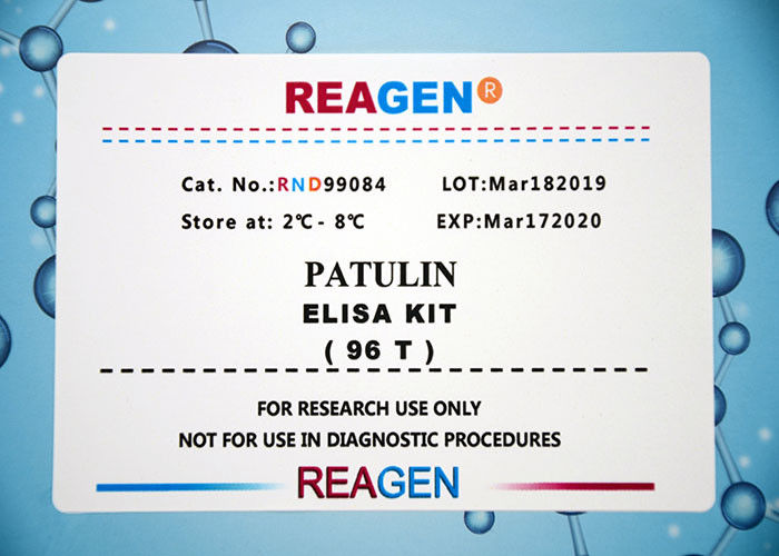 Colorimetric Assay Serum Urine Patulin Elisa Test Kit