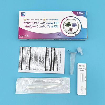 SARS-CoV-2 & Flu A/B Antigen Rapid Test Kit Blood / Urine / Saliva ...
