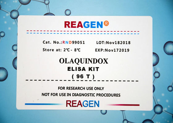 High Sensitivity Olaquindox ELISA Test Kit For Analysis Meat / Fish ...
